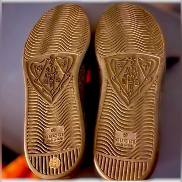 GUCCI NEW Ace Low Top Sneakers: Unisex size 40- 6.5 Men Never Worn Firm Price! - Picture 10 of 12